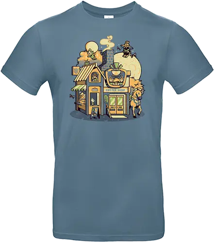  Coffee Shop - legend, Hero of Time, coffee, kaffee, gaming - Standard T-Shirt