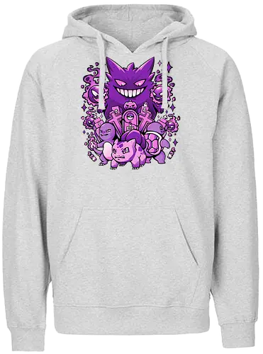 Gotta Hunt Em All - gaming, pocket, monster, Sinister - Fairtrade Hoodie