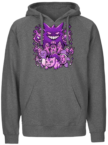 Gotta Hunt Em All - gaming, pocket, monster, Sinister - Fairtrade Hoodie