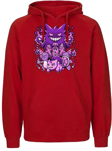 Gotta Hunt Em All - gaming, pocket, monster, Sinister - Fairtrade Hoodie