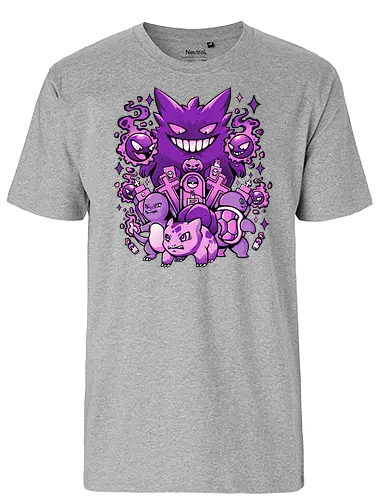 Gotta Hunt Em All - gaming, pocket, monster, Sinister - Fairtrade T-Shirt