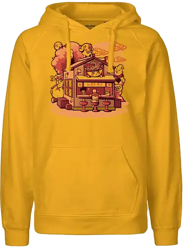 Anime Ramen Shop - ramen, anime, shop, Ramen Shop - Fairtrade Hoodie