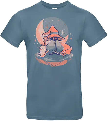 Nightfall Mage - mage, final, fantasy, Black mage, Vivi, gaming - Standard T-Shirt