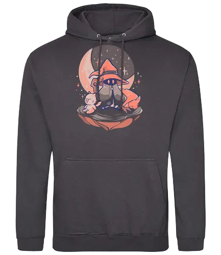 Nightfall Mage - mage, final, fantasy, Black mage, Vivi, gaming - Standard Hoodie