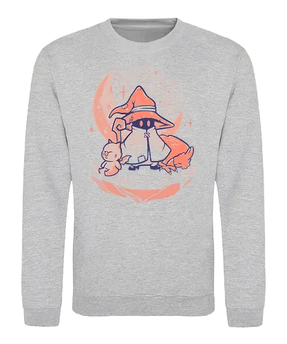 Nightfall Mage - mage, final, fantasy, Black mage, Vivi, gaming - Sweatshirt