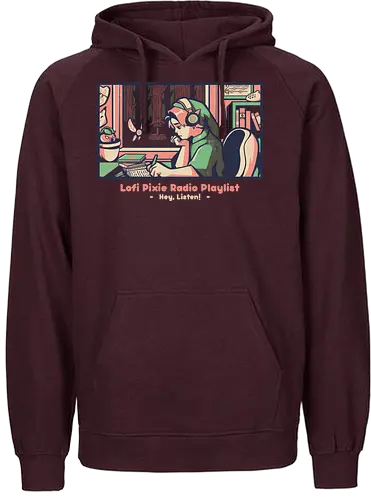 Lofi Pixie Radio Playlist - lofi, Hey listen, navi, Concentration, Hero of Time - Fairtrade Hoodie