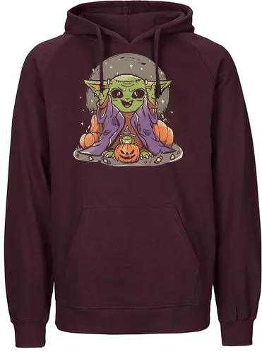 Cute Prometheus - baby, alien, space, space opera, bounty hunter - Fairtrade Hoodie