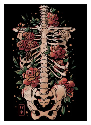 Bones and Flowers