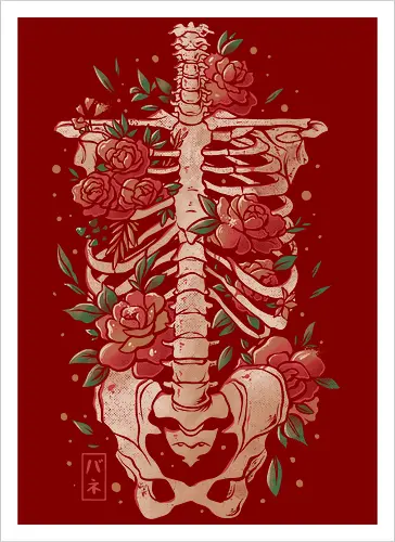 Bones and Flowers