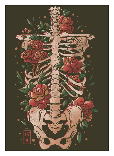 Bones and Flowers
