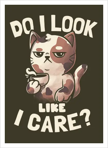 Do I Look Like I Care