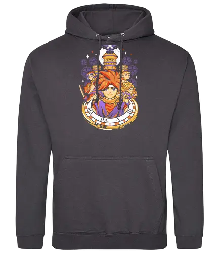 Chrono Travelers - chrono, trigger, jrpg, rpg, gaming, Retro Games - Standard Hoodie