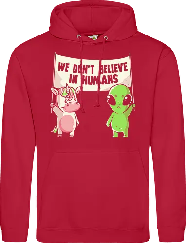 We Don't Believe in Humans