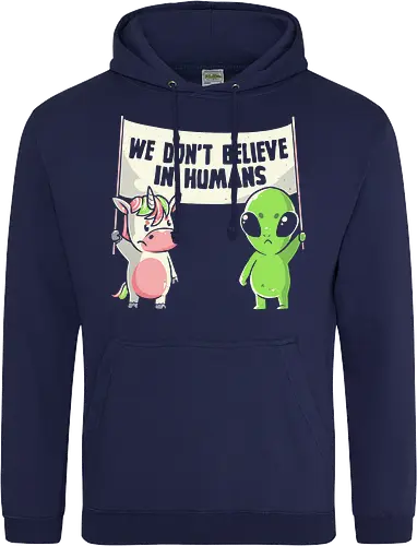 We Don't Believe in Humans