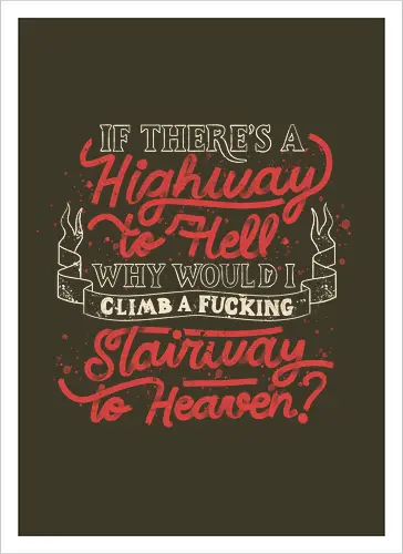Faster to Hell than Heaven