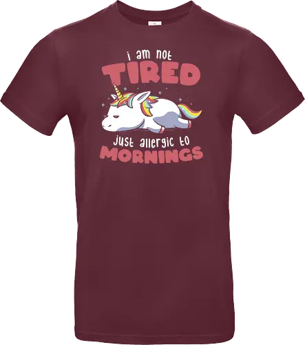 Not Tired Just Allergic to Mornings