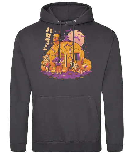Purrpkin House - purr, pumpkin, kürbis, katze, cat, cute, halloween - Standard Hoodie