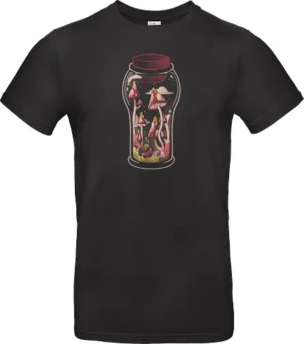 Gnome Jar - gnom, glas, jar, pilz, mushroom - Standard T-Shirt