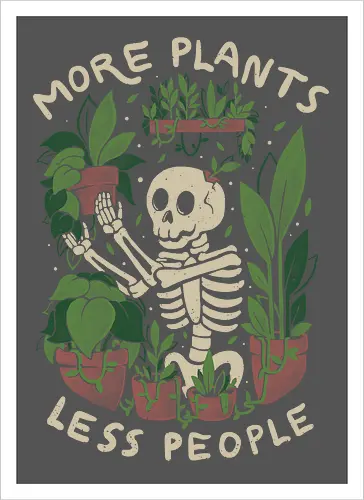 More Plants Less People