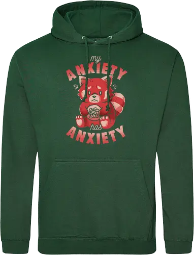 My Anxiety Has Anxiety - Funny Sarcasm Red Panda Gift