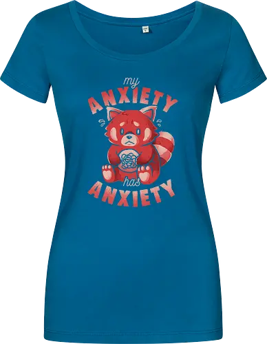 My Anxiety Has Anxiety - Funny Sarcasm Red Panda Gift