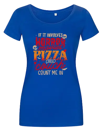 If It Involves Horror Movies Pizza And A Couch Count Me In