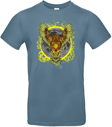 Robot Owl - eule, owl, art, kunst, dieselpunk, punk, stmpunk - Standard T-Shirt