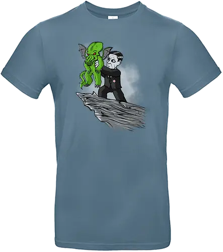 The God King - cthulhu, lion, king, mashup, hp lovecraft, h.p. lovecraft, lovecraft, elder god, fantasy, fun - Standard T-Shirt
