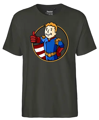 Homelander - comic, mashup, superhero, supervillain, the boys, serie - Fairtrade T-Shirt