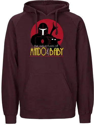 M & B Adventures - serie, sci-fi, mashup, animated series, space opera - Fairtrade Hoodie