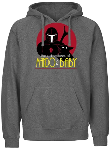M & B Adventures - serie, sci-fi, mashup, animated series, space opera - Fairtrade Hoodie