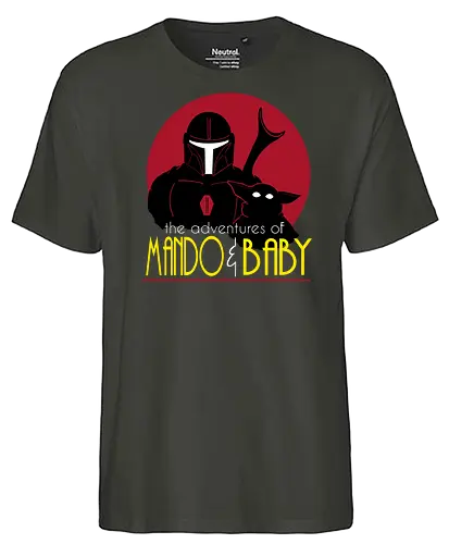 M & B Adventures - serie, sci-fi, mashup, animated series, space opera - Fairtrade T-Shirt