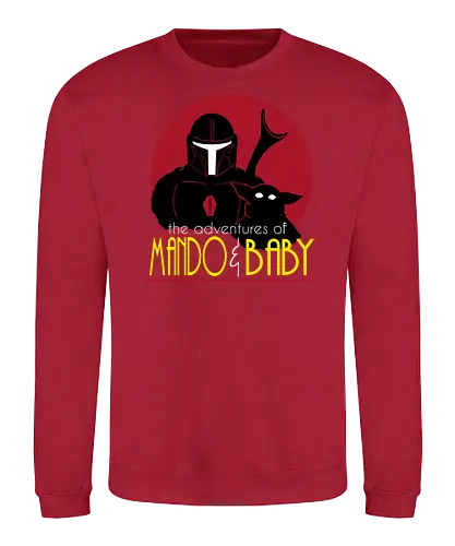 M & B Adventures - serie, sci-fi, mashup, animated series, space opera - Sweatshirt