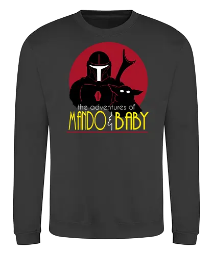 M & B Adventures - serie, sci-fi, mashup, animated series, space opera - Sweatshirt