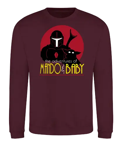 M & B Adventures - serie, sci-fi, mashup, animated series, space opera - Sweatshirt