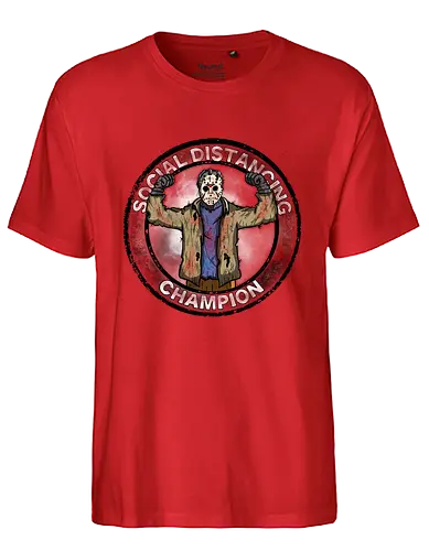 Social Distancing Champion - Fairtrade T-Shirt