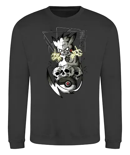 Evil Electric Mouse - gaming, pocket, monster, mouse, electric - Sweatshirt