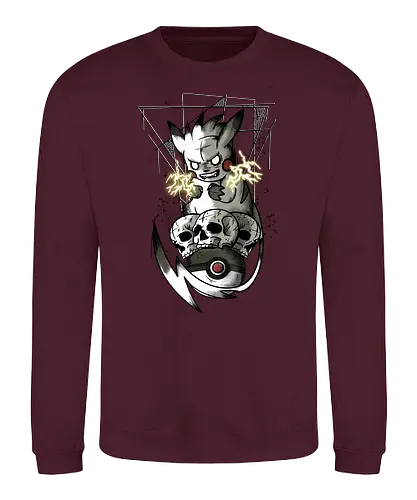 Evil Electric Mouse - gaming, pocket, monster, mouse, electric - Sweatshirt