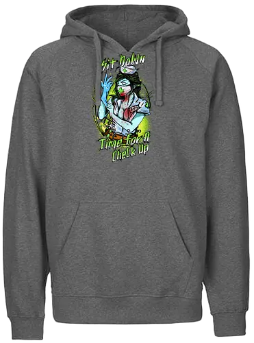Time for a Check Up - Check-up, nurse, Betty - Fairtrade Hoodie