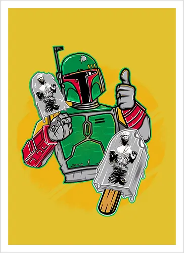 Boba Carbonite Ice Cream