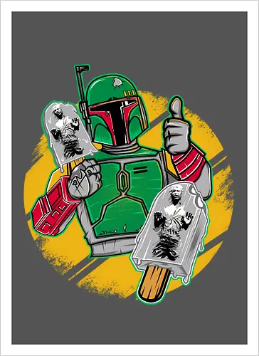 Boba Carbonite Ice Cream