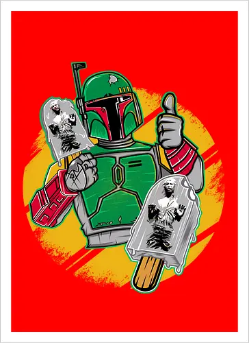 Boba Carbonite Ice Cream