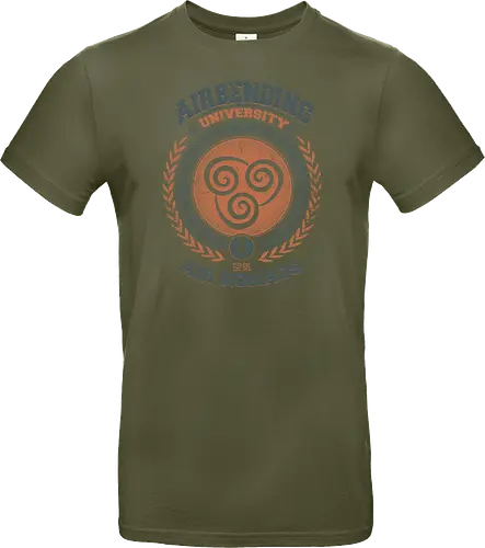 Airbending University - korra, aang, avatar, elemente, comic, zeichentrick, fantasy - Standard T-Shirt