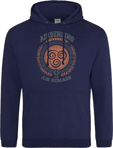 Airbending University - korra, aang, avatar, elemente, comic, zeichentrick, fantasy - Standard Hoodie