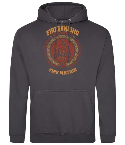 Firebending University - korra, aang, avatar, legend, elemente, feuer, Bender - Standard Hoodie