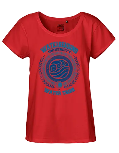 Waterbending University - korra, aang, avatar, elemente, wasser, Bender - Fairtrade Girl Shirt