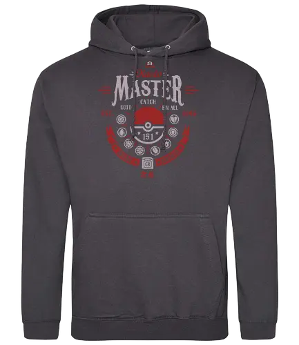 Master trainer - pocket, monster, Badges, arena, gym - Standard Hoodie