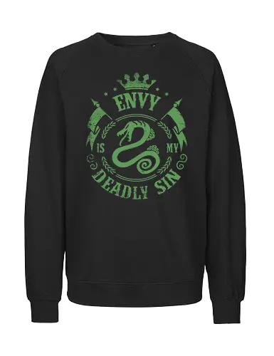 Envy is my sin - Sünde, Todsünde, anime, Neid, seven deadly sins - Fairtrade Sweatshirt