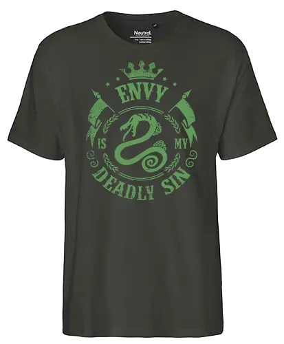 Envy is my sin - Sünde, Todsünde, anime, Neid, seven deadly sins - Fairtrade T-Shirt
