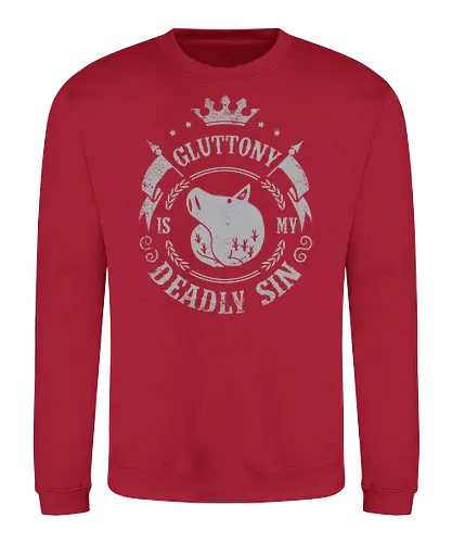 Gluttony is my sin - anime, Sünde, Todsünde, Völlerei, seven deadly sins - Sweatshirt